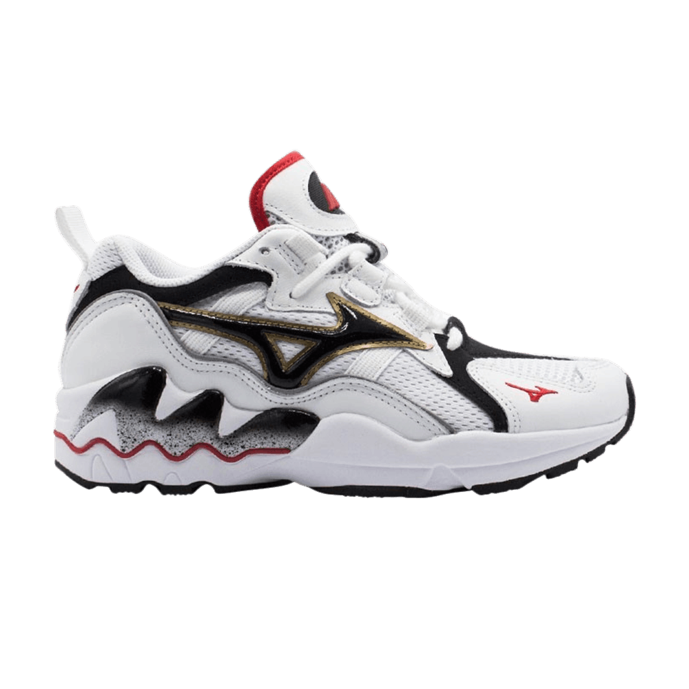 Mizuno Wave Rider 1 White Black Red