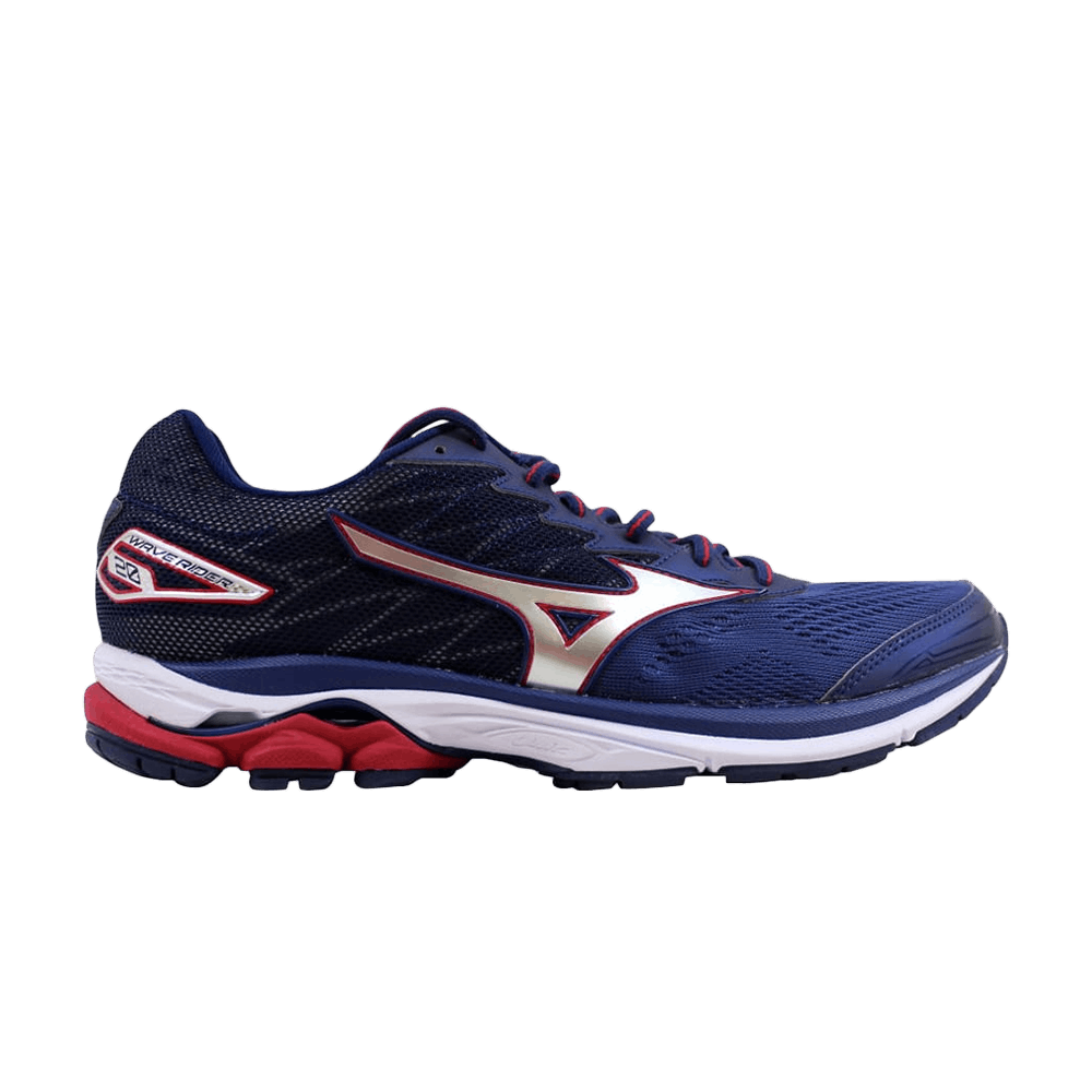 Mizuno Wave Rider 20 Blue/Silver-Red