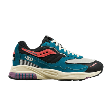 3D Grid Hurricane 'Green Black'